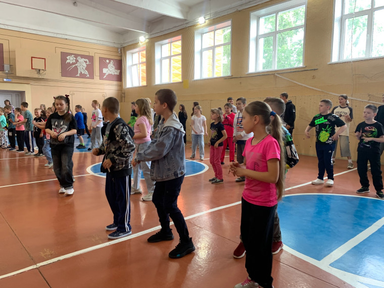 Здоровый образ жизни в пришкольном лагере.